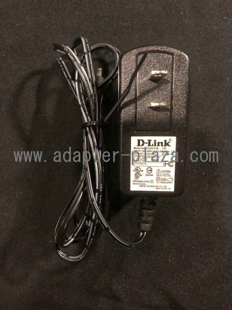 Genuine D-Link CG2412-B DIR-636L DIR-826L 12V 2A Power Supply Adapter